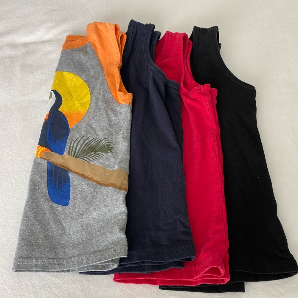 Boys Tank Tops Set 4T